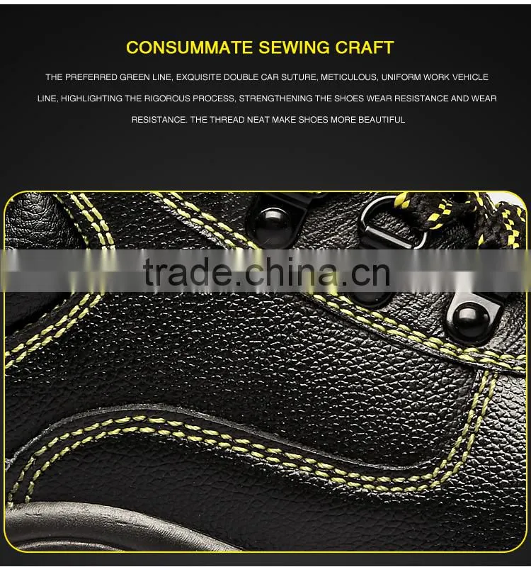 Hot sales cheapest men's steel toe safety footwear