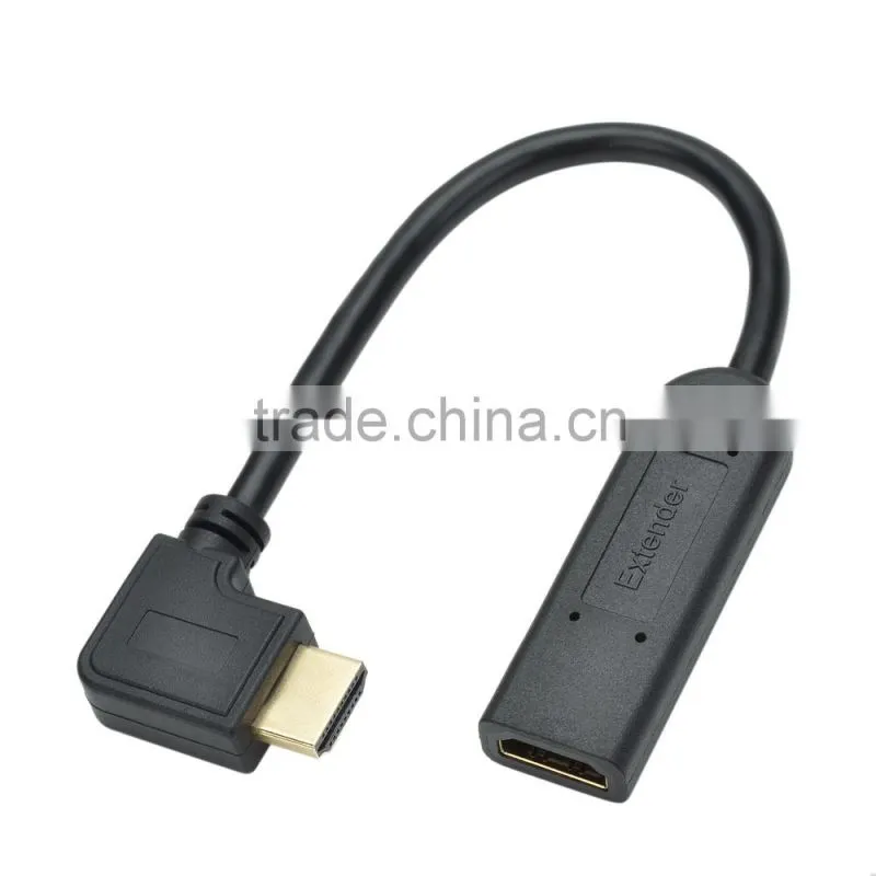 CHEERLINK Female to Male 1080P HDMI Extender / Repeater - Black + Golden