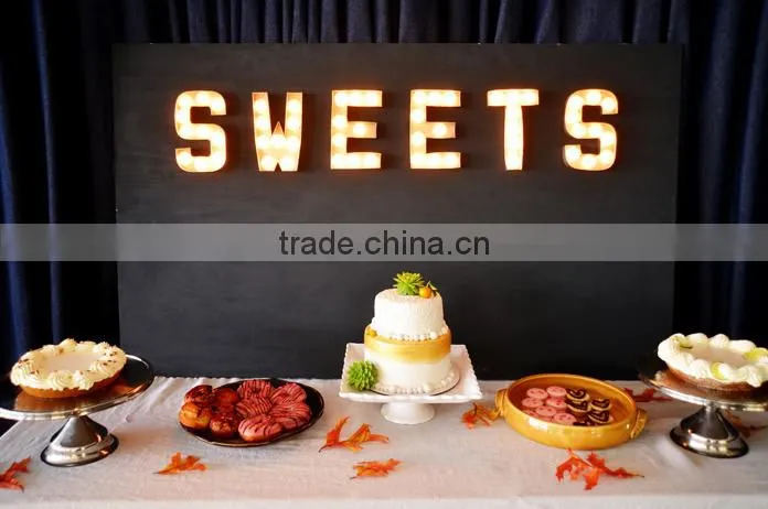 Luminous letters / sign letters of mirrored stainless steel/acrylic punching lighted word/channel letters door sign