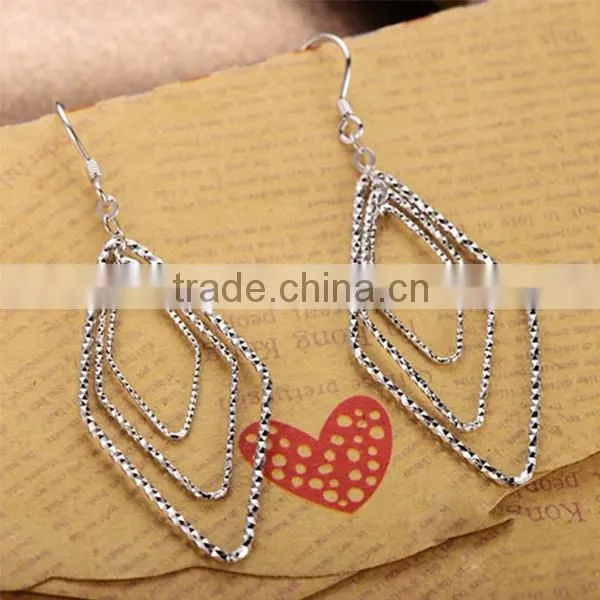 Gold earring fashion jewelry drop earring fashion earring