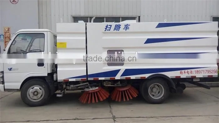professional export Dongfeng urban street sweeping truck for sale
