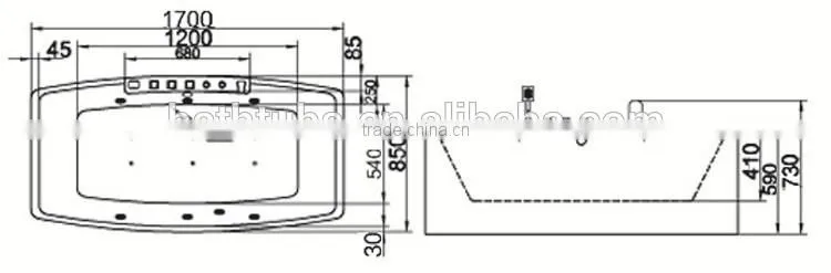 new model massage bathtub,sex-bathtub,bathtub modern with cUPC