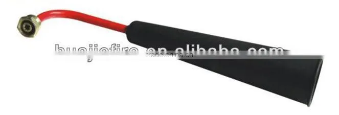 CO2 fire extinguisher hose and horn