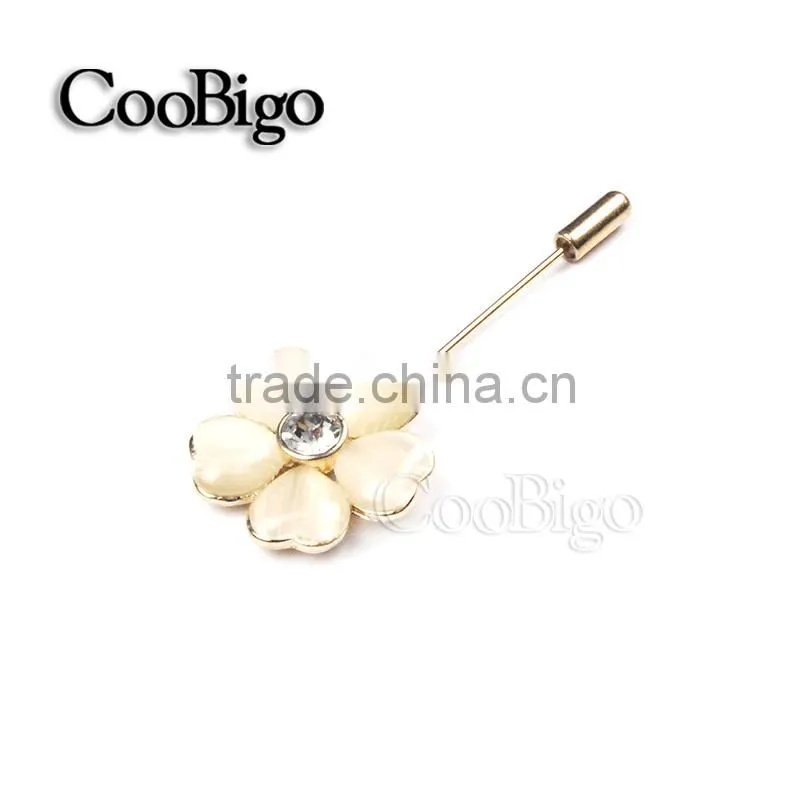 Fashion Jewelry 4 Colors Pin Brooch Women Girl Wedding Party Gift Apparel Dress Jacket Promotion Accessories