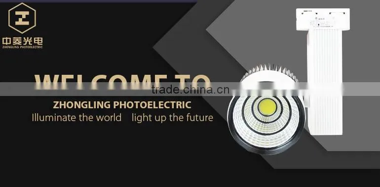 High lumen 20w led track light for indoor