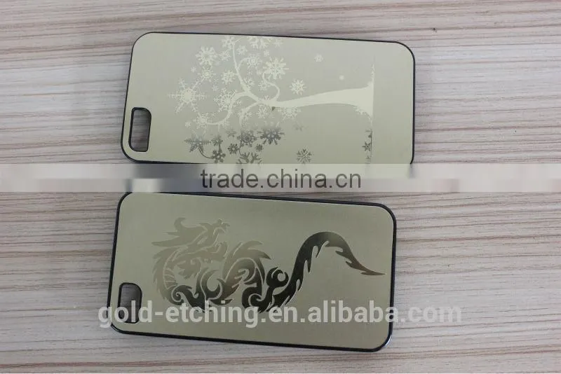 phone 6 phone6s phone 5s metal case etched metal case Metal etching artwork