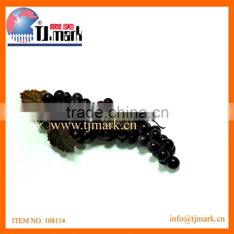 65PCS PVC PURPLE GRAPE BUNCH CRAFT