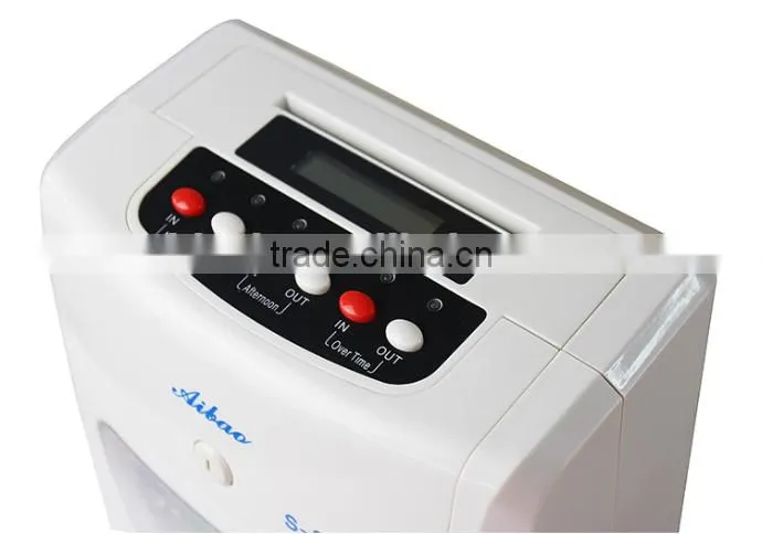 electonic punch time card time clock/punch card time clock for attendance