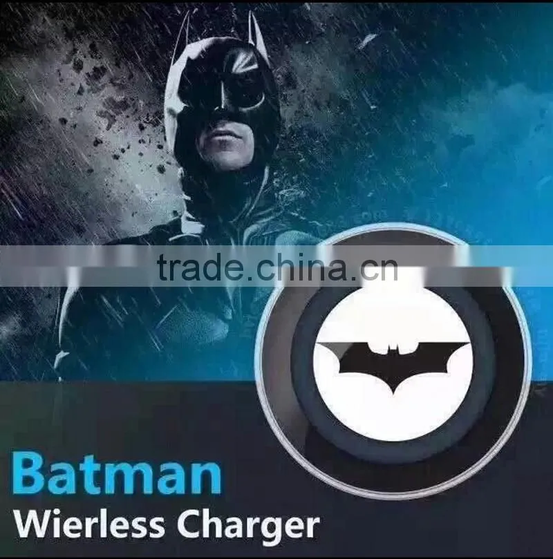 2015 new products hot selling Avengers edition Universal wireless charging pad for Samsung galaxy S6 S6 edge iphone 6 6+