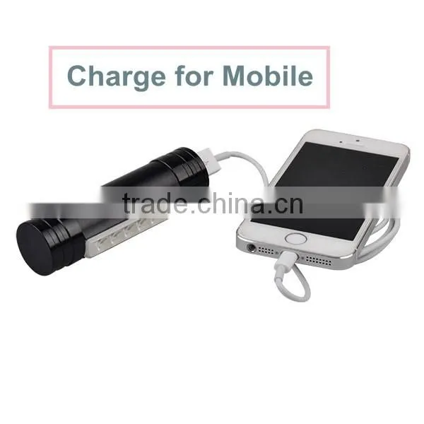 TD2406 Emergency High Power Bank USB Rechargeable Head Torch Flashlight