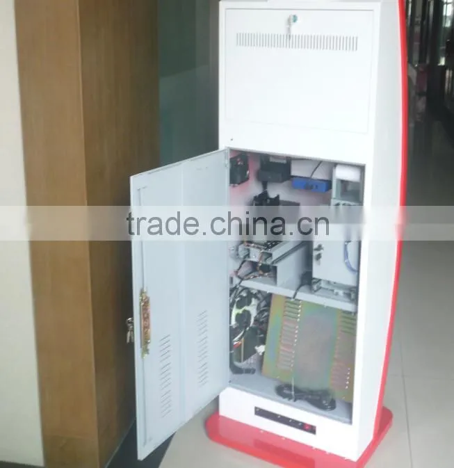 19 inch Customize Printer Floor standing kiosk with multi touch