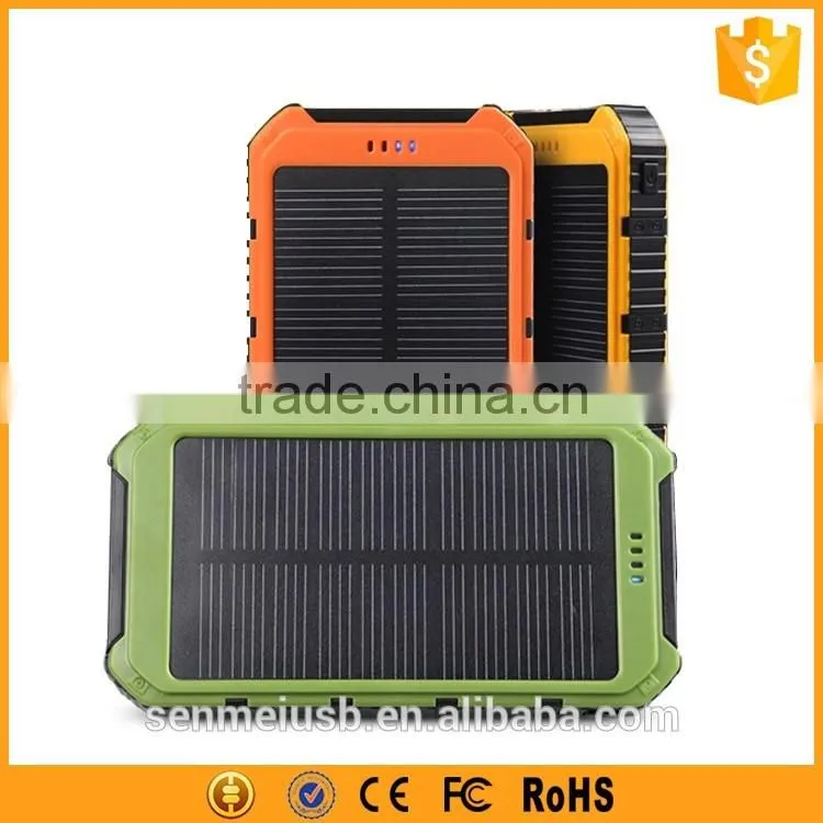 Alibaba Express ABS Mobile Solar Power Bank Waterproof in Dubai
