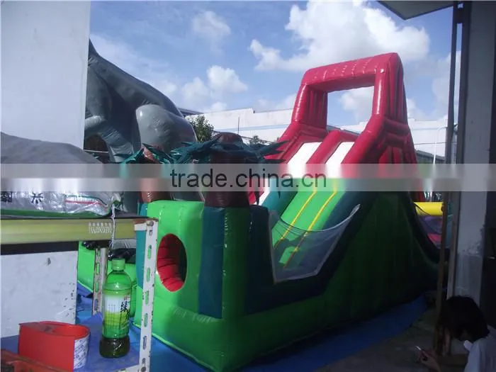 Hot cheap Inflatable amusement park funworld inflatables