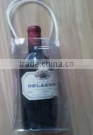 PVC clear wine cooler plastic bag