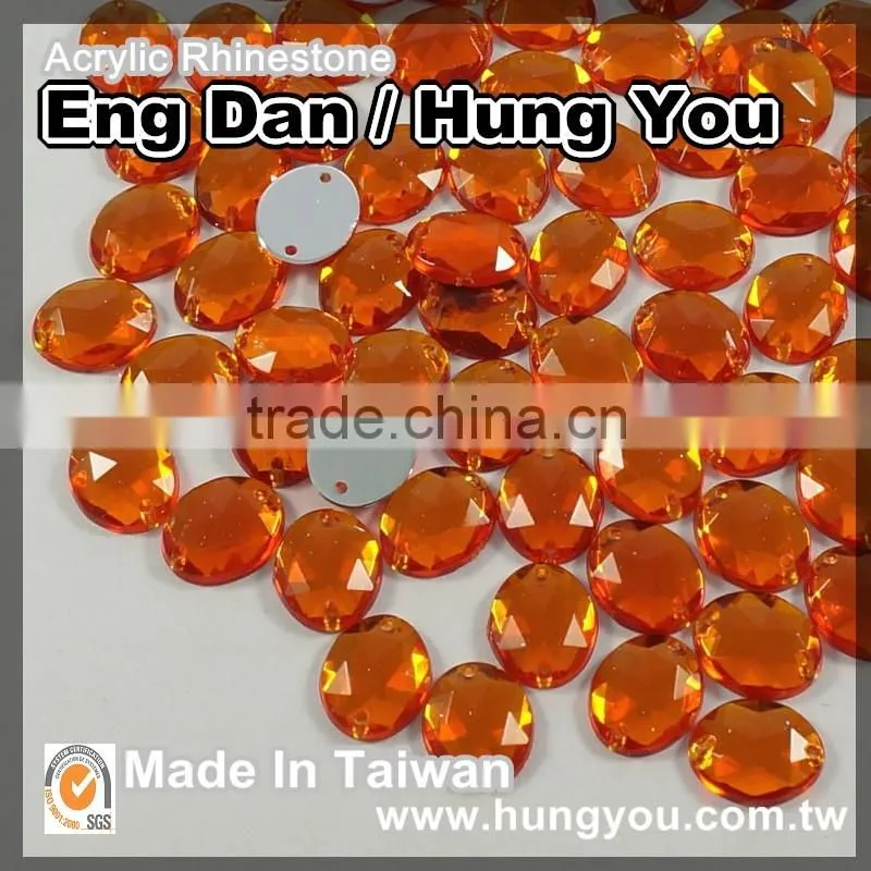 Environmental Lead Free 14mm Rhinestones for ladies dress