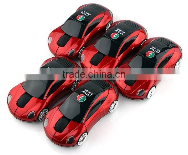 Wireless Custom Logo 2.4Ghz Racing Car Mouse