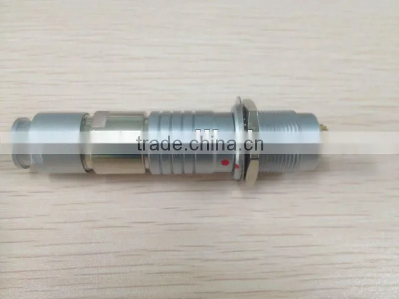 Metal 1B push-pull self-locking medical gas and power connector