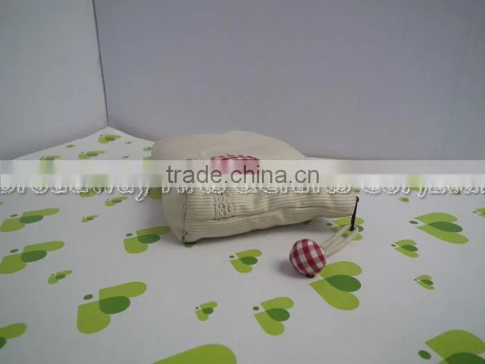 2015 fashion and cheap cotton pencil bags with simple design for promotion and advertisement