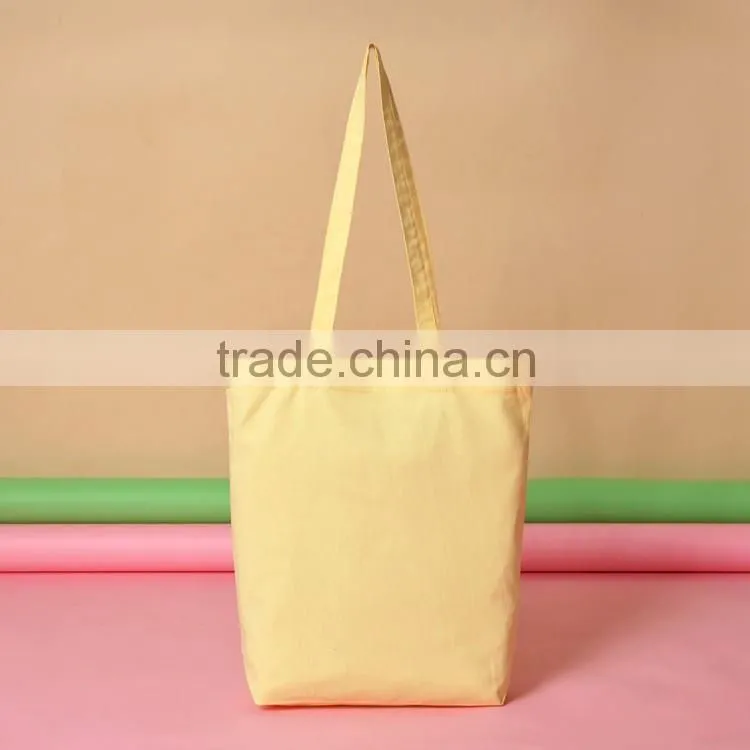 Eco-friendly cotton shopping bag hand wash bag for shoulder