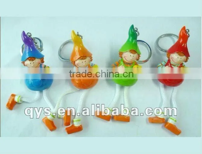 longipedate toy fashion key chain