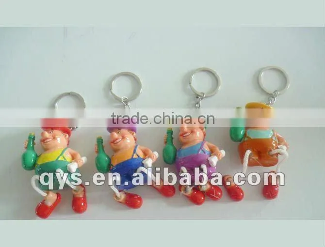 fairy tale doll key chain snap hook