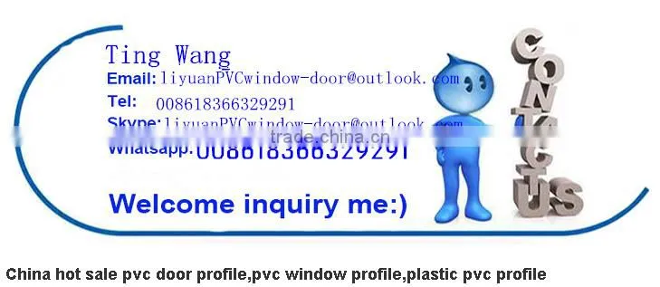 China extrusion pvc product profile