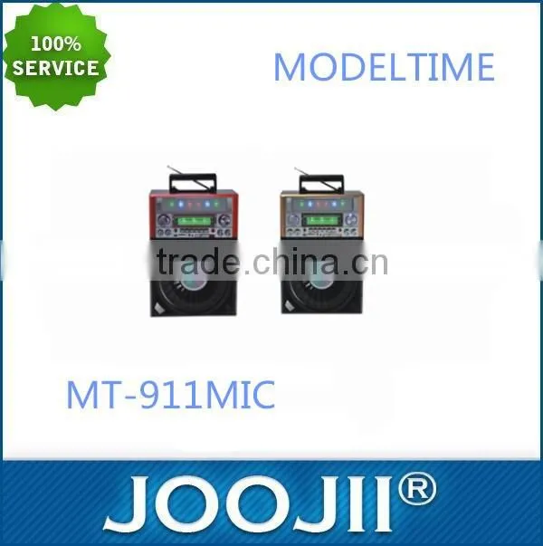 2016 HOT SELL FM/AM/SW1-7 RECEIVER RADIO KARAOKE JACK&AUX IN