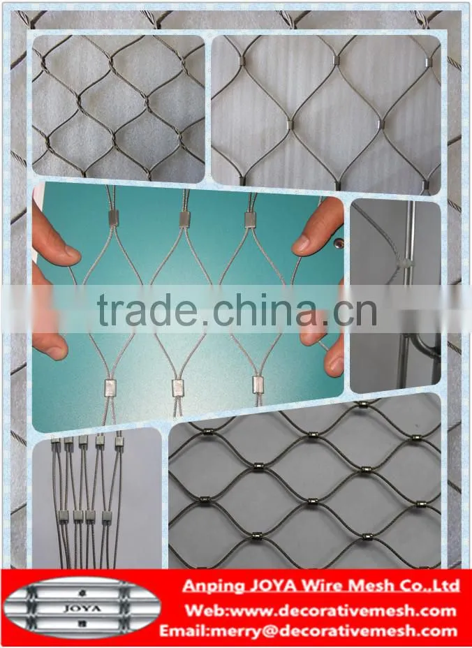 Stainless Steel Wire Rope Mesh For fences