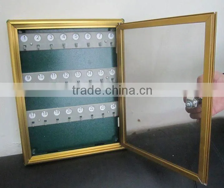 Aluminium message board, key stand, key board