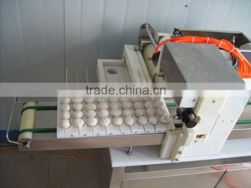 all kinds of seafood meat vegetable wear string production machine