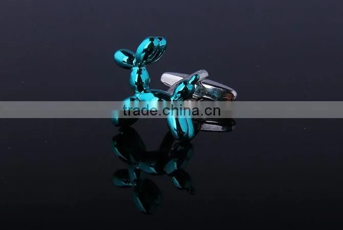 Shiny Blue Sheep Cufflink,Colors Custom Cufflink