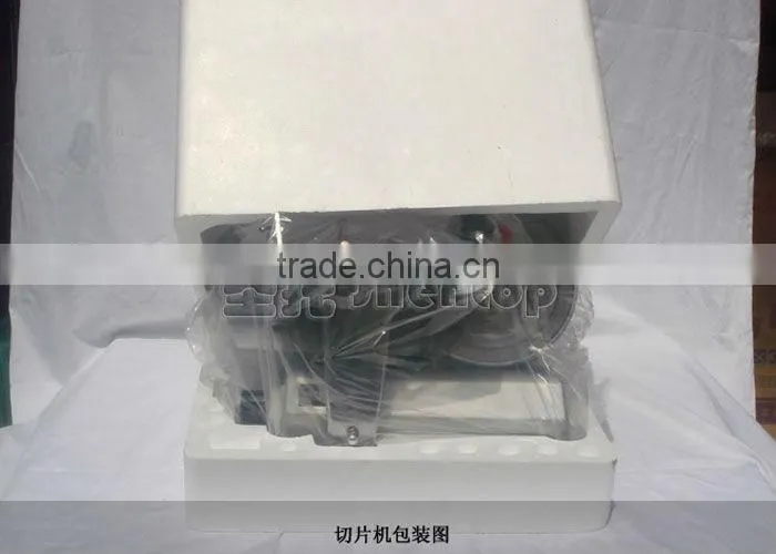 Shentop semi-auto slice machine 10 inch STBU003 meat slicing machine frozen meat slicer