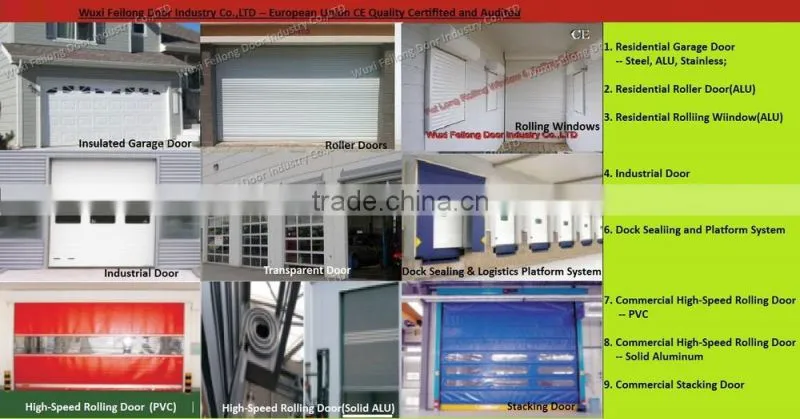 High Speed Door -- Solid Aluminum-alloy & Fast Speed Operation
