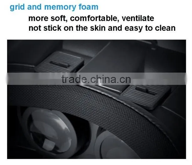 Hot sales VR BOX 2.0 Google Cardboard Version Virtual Reality 3D Glasses VR Headset