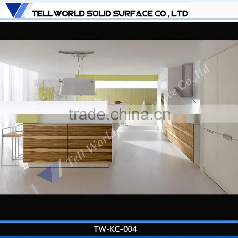 Artificial Marble Kitchen Cabinet/Kitchen Countertop/Kitchen Sink