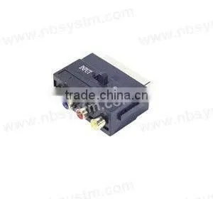 21pin Scart to YPbPr + video adapter