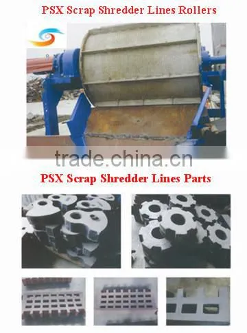 aluminium tin can scrap shear line