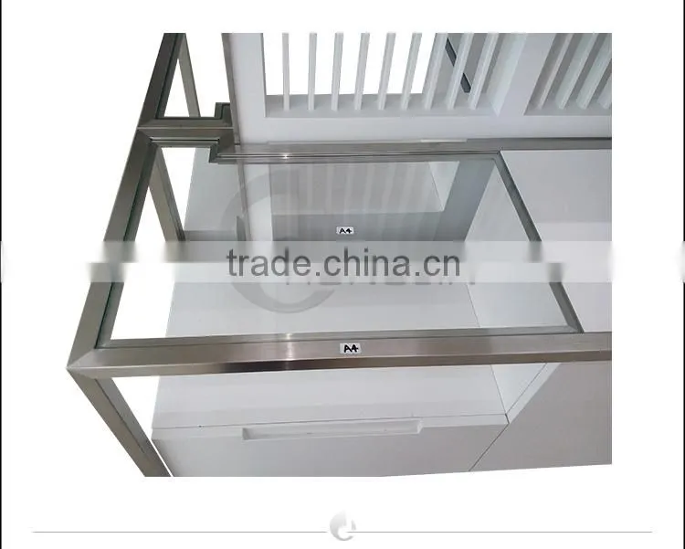 Hongjin Portable Grocery Store MDF Display Cabinet