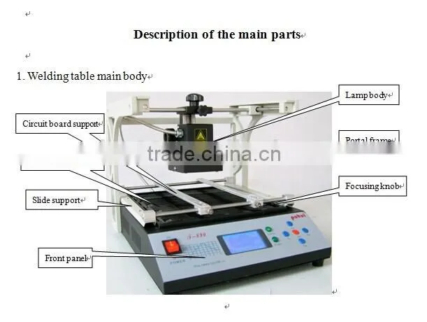 bga rework station,mobile phone repair equipment,laptop repair tool kit,automatic bga reball station,t890,puhui