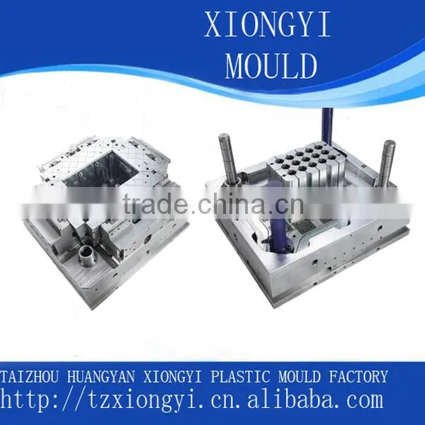 custom EU standard injection plastic recycle container mould manufacturer