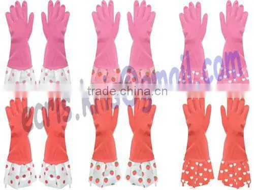 household gloves/rubber household glove/kitchen glove
