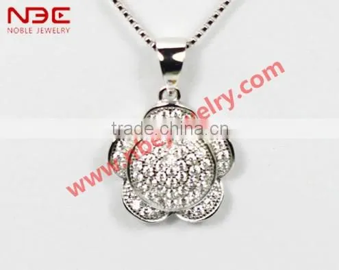 2013 newest factory offer gorgeous 925 silver jewelry set, wax micro pave setting 925 sterling silver jewellery set