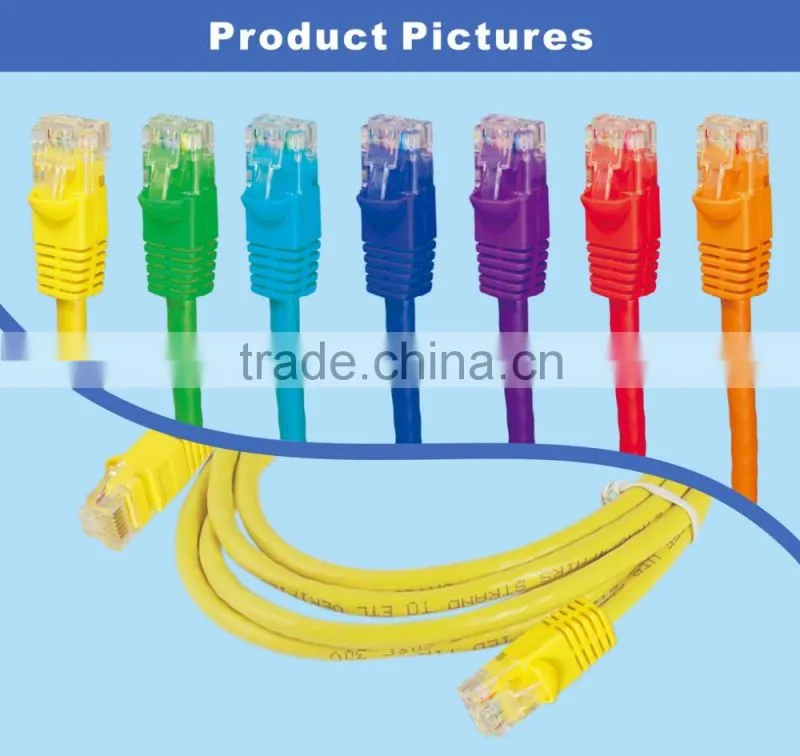 best selling products cat5e cat6 utp cable pach cord cat 7 3 meter cable ftp sftp network cable