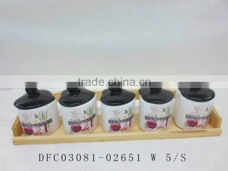 hot sale ceramic section plates set