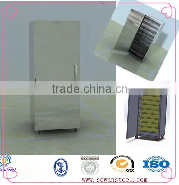 stainless steel meat trolley