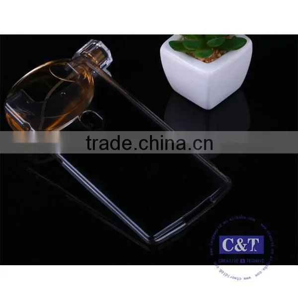 C&T Colorful smartphone transparent clear tpu for oppo n1 case
