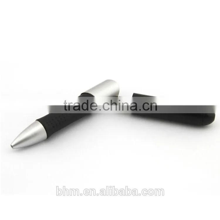 Real capacity custom pen usb flash memory drive, metal pen usb stick