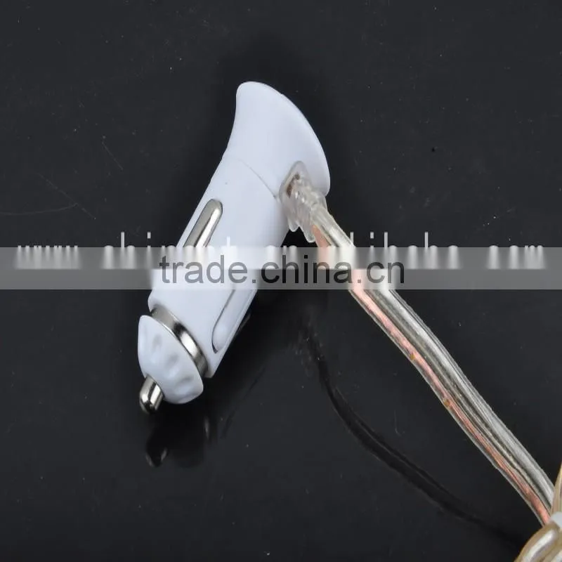 12V 3 Way Portable Dual Usb Car Socket Car Splitter