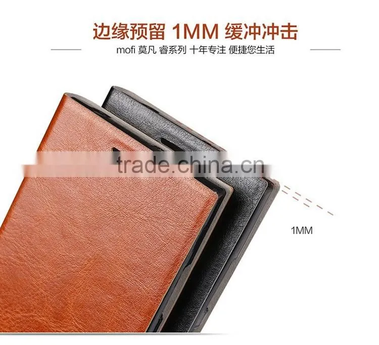 Original Mofi Steel Plate Inside Case For Lenovo P70 / P70T Stand PU Leather case