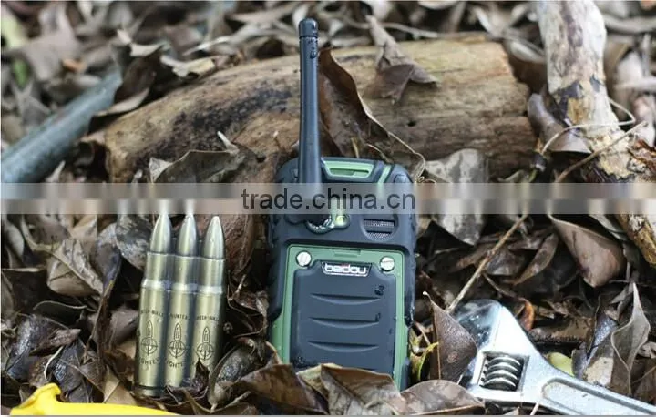 IP67 Water-proof Radio phone BD-351 mobile phone rugged mobile phone with walkie talkie gps